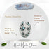 jewelaus CHARMS Italian Butterfly Murano Glass Charm