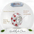jewelaus CHARMS Italian Hearts Murano Glass Charm