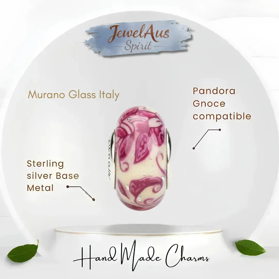 jewelaus CHARMS Italian Murano Glass Charm