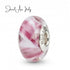 jewelaus CHARMS Italian Pink Murano Glass Charm