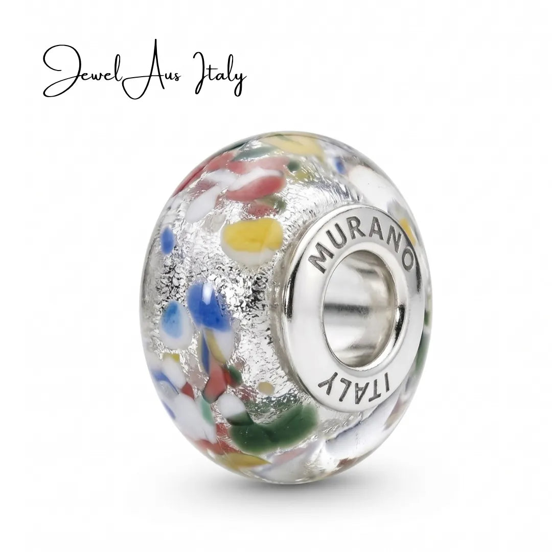 jewelaus CHARMS Italian Sparkle Murano Glass Charm