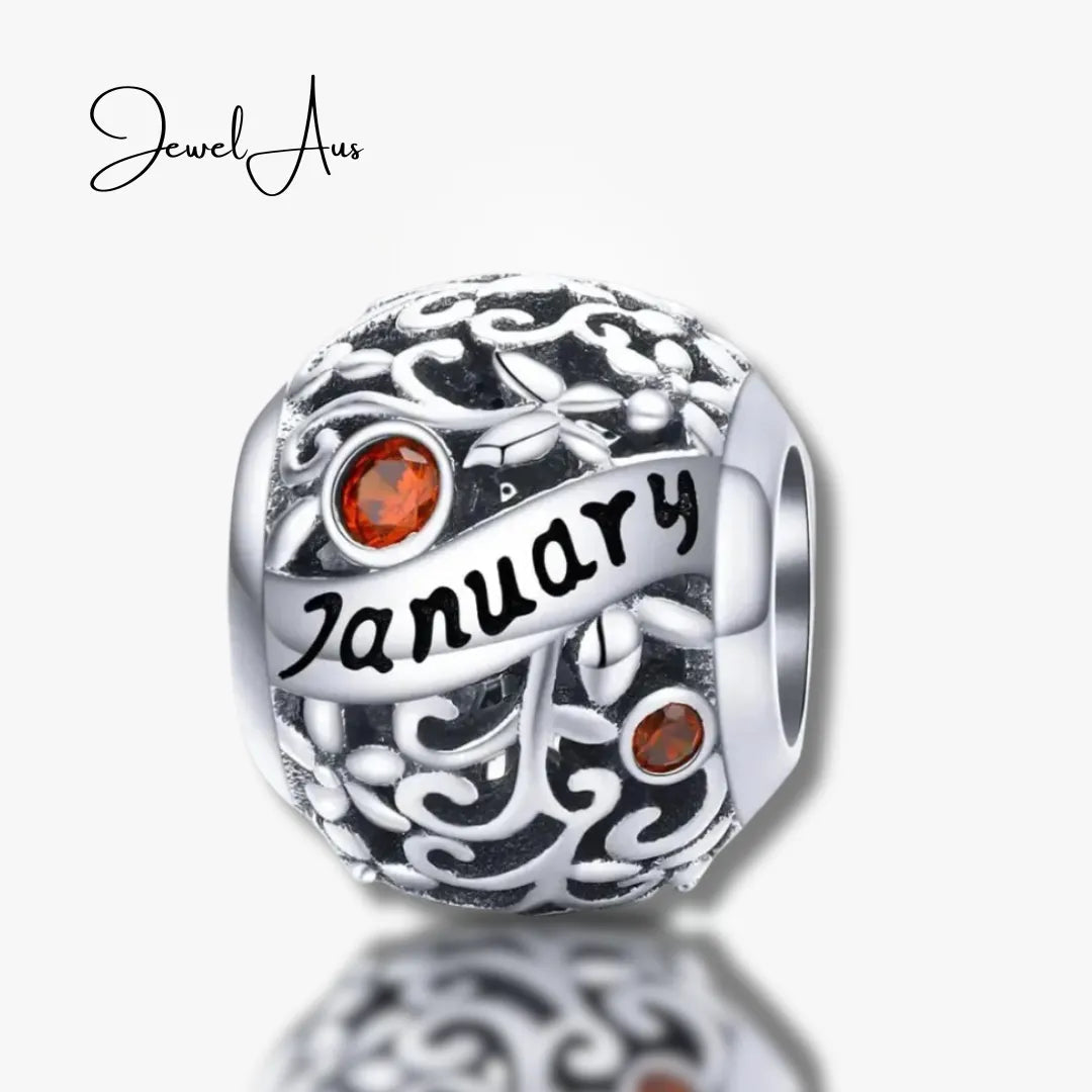 jewelaus CHARMS January Birthstone Charm