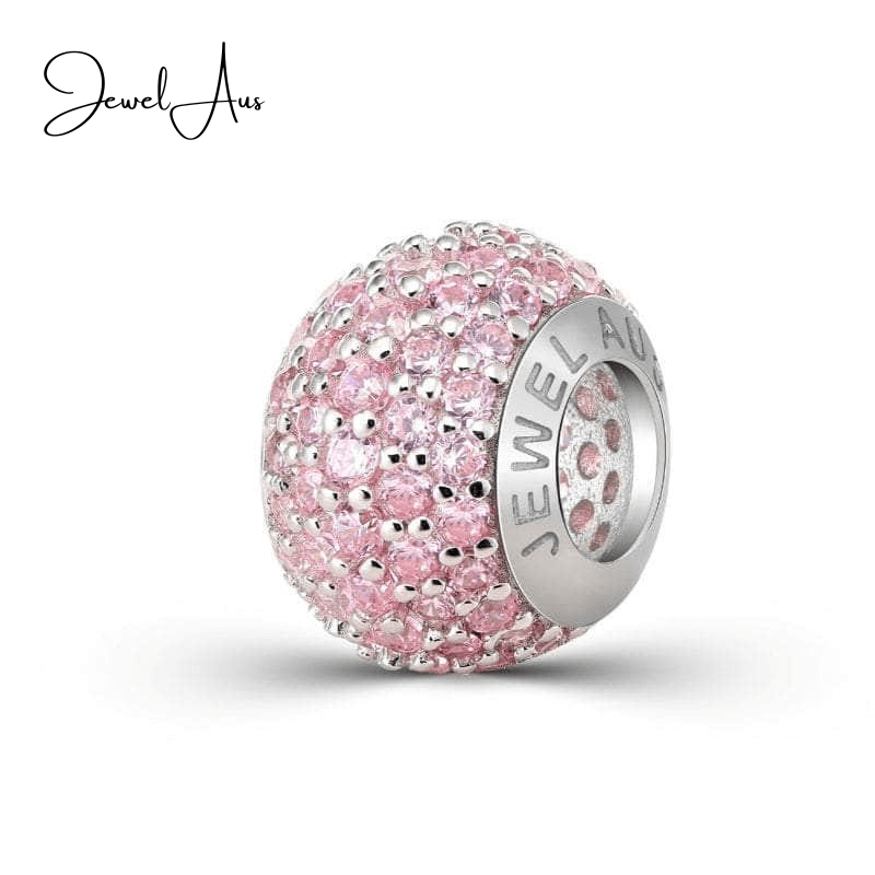 jewelaus CHARMS JewelAus Pink Pave Charm