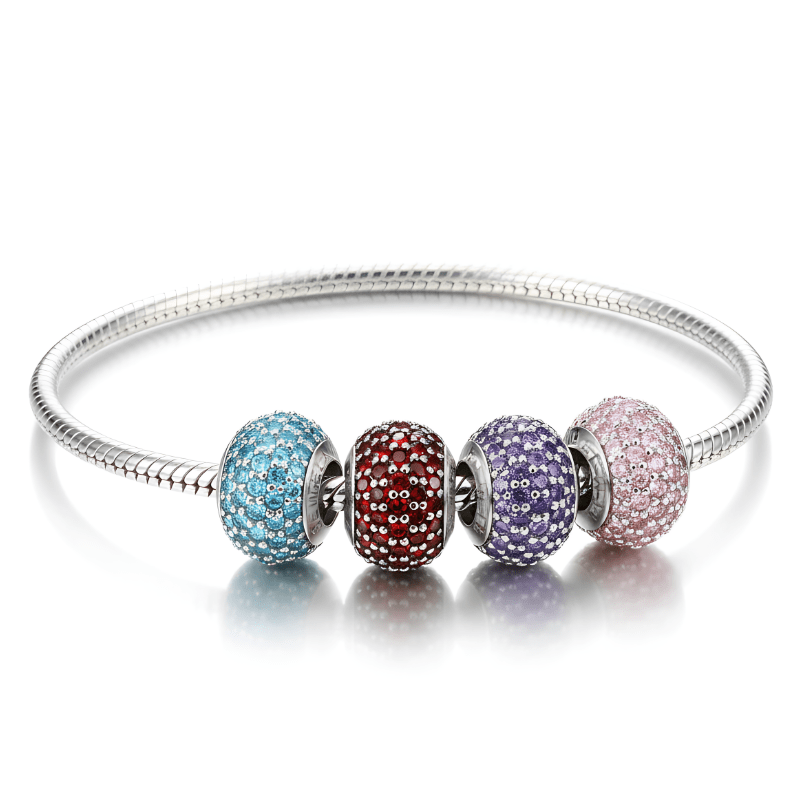 jewelaus CHARMS JewelAus Pink Pave Charm