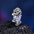 jewelaus CHARMS June Birthstone Flower Stopper Charm