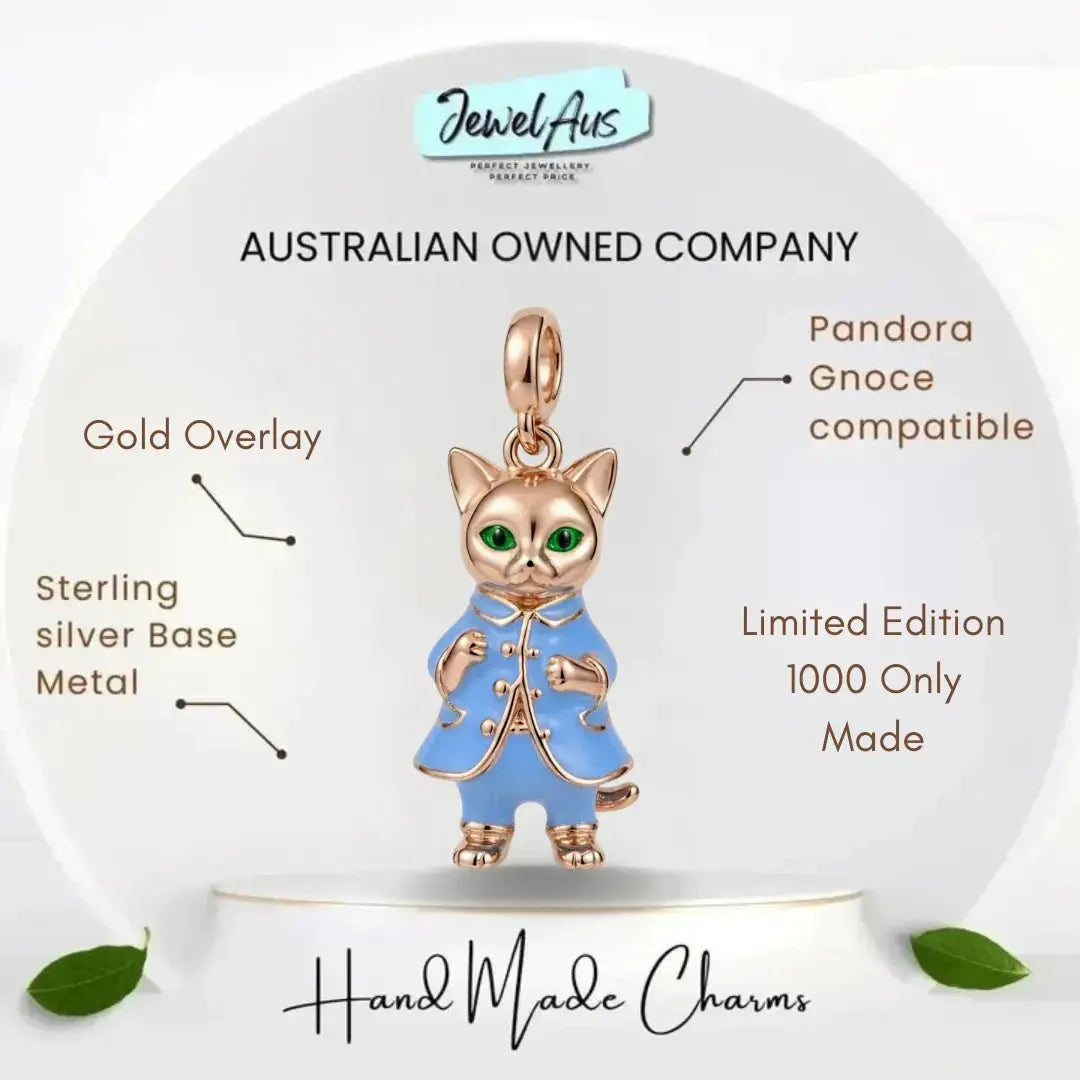jewelaus CHARMS Kitten Storybook Charm