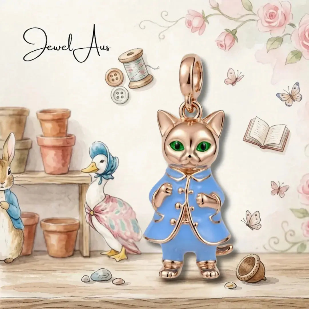 jewelaus CHARMS Kitten Storybook Charm
