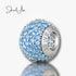 jewelaus CHARMS Light Blue Pave Charm