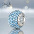 jewelaus CHARMS Light Blue Pave Charm