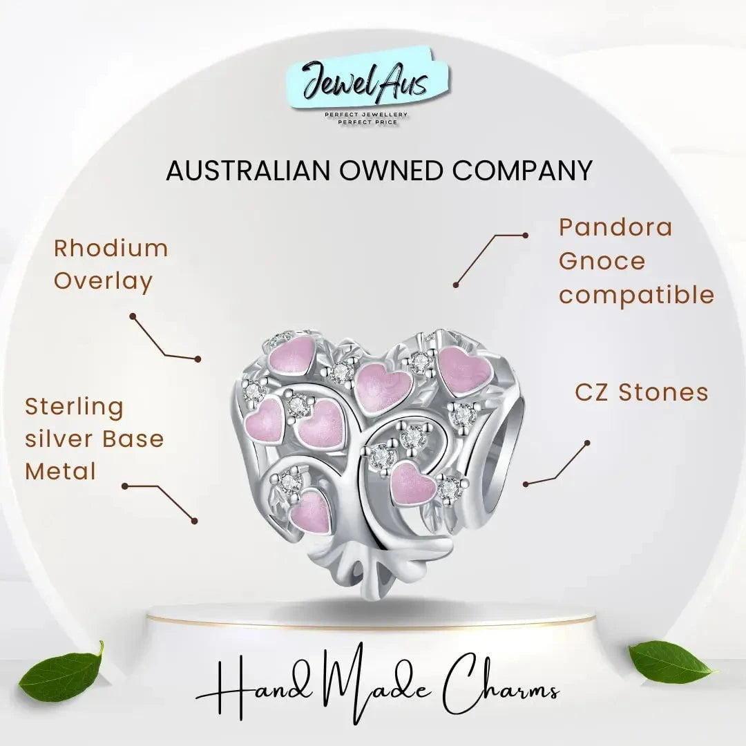 jewelaus CHARMS Love within Heart Charm