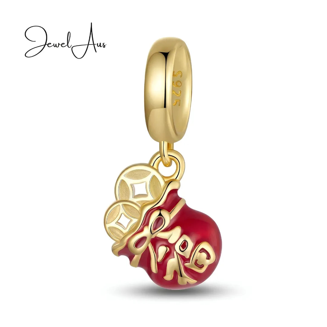 jewelaus CHARMS Lucky Money Bag Charm
