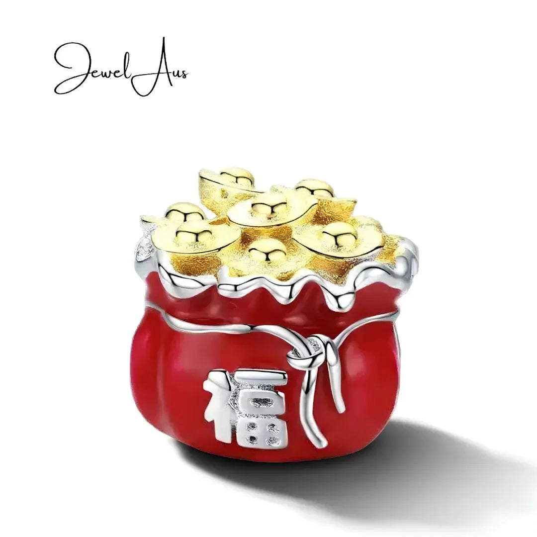 jewelaus CHARMS Lucky Money Bag Charm