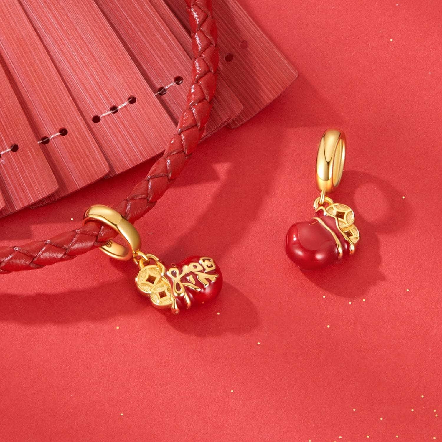jewelaus CHARMS Lucky Money Bag Charm