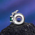 jewelaus CHARMS May Birthstone Flower Stopper Charm