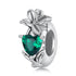 jewelaus CHARMS May Birthstone Flower Stopper Charm