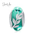 jewelaus CHARMS Murano Charm - Green Vine
