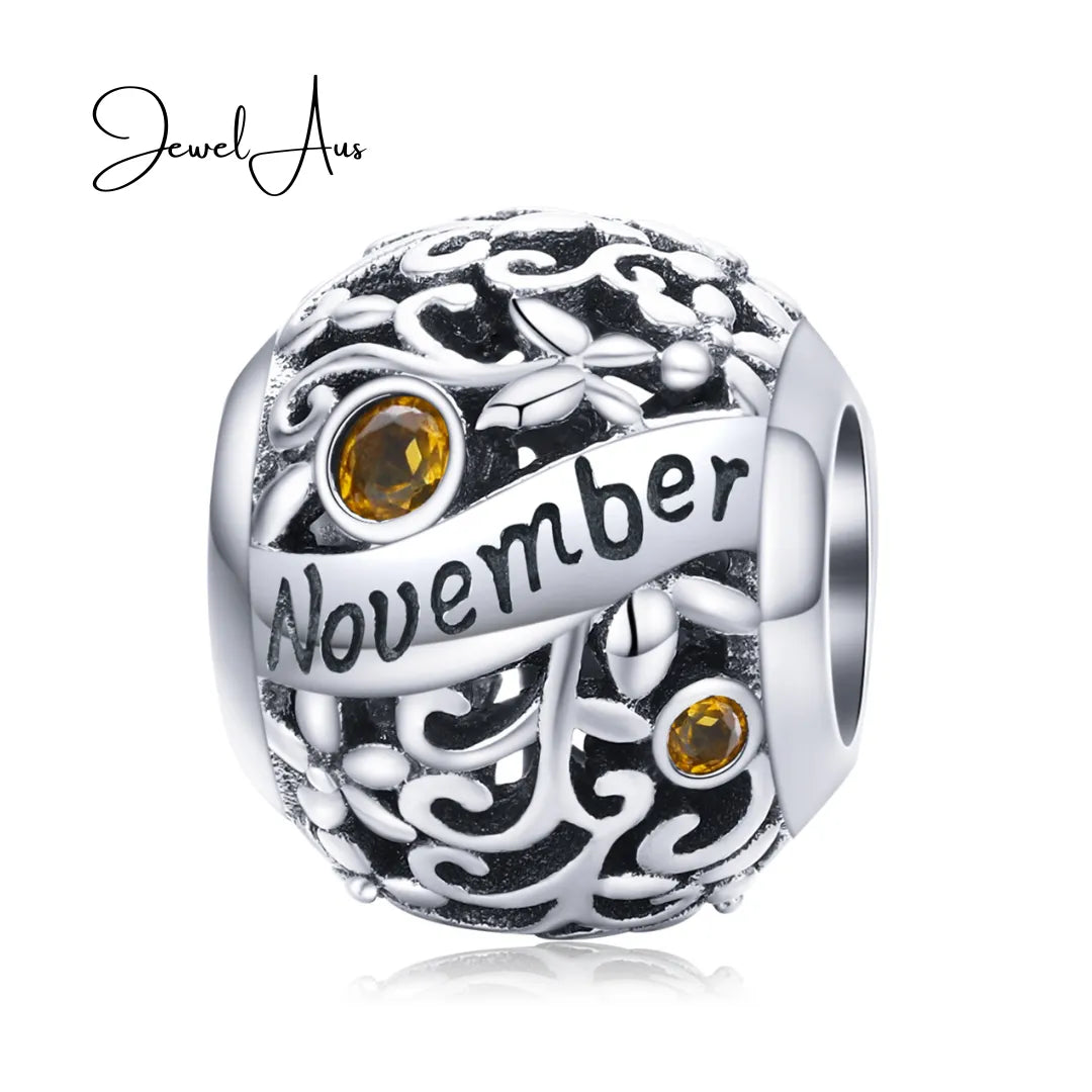 jewelaus CHARMS November Birthstone Charm
