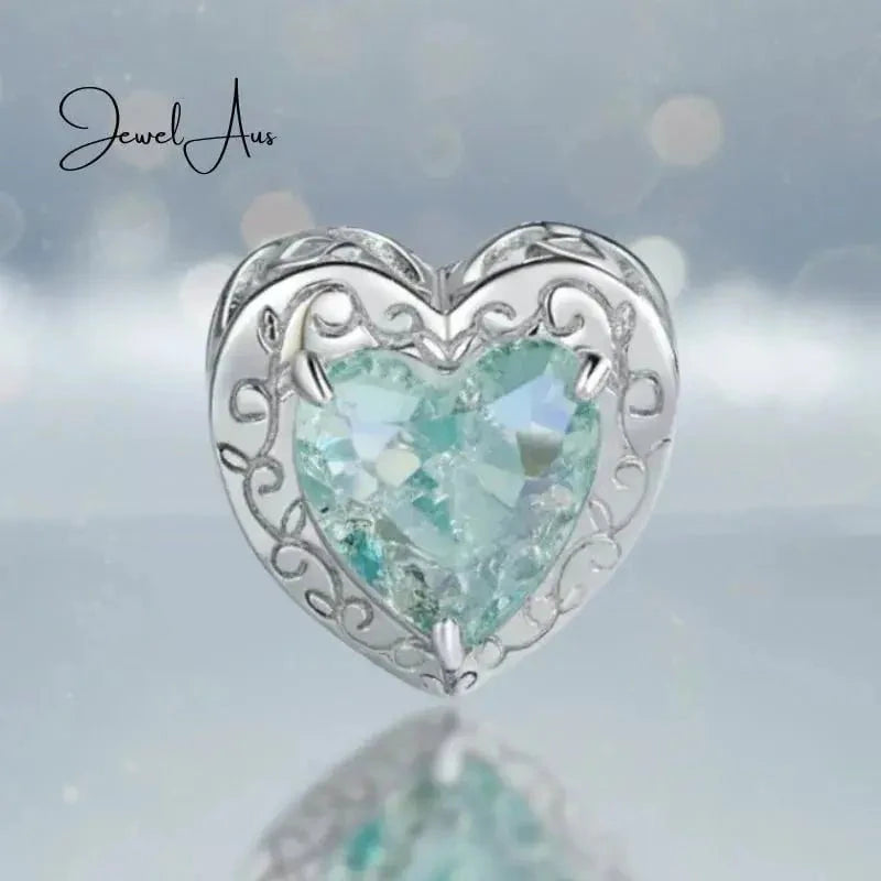 jewelaus CHARMS Oasis Heart Charm