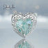 jewelaus CHARMS Oasis Heart Charm