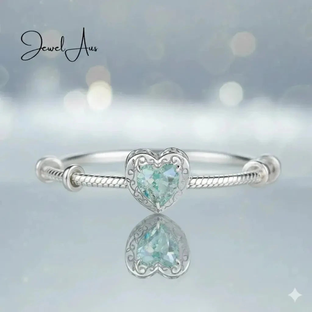 jewelaus CHARMS Oasis Heart Charm