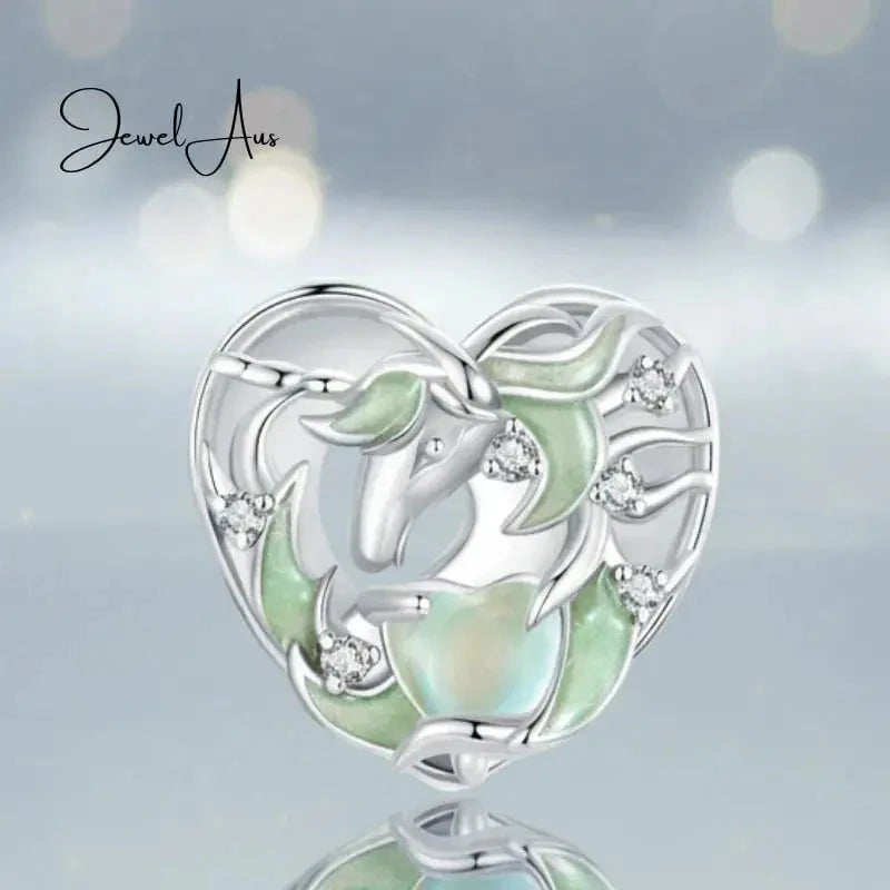 jewelaus CHARMS Oasis Heart Charm