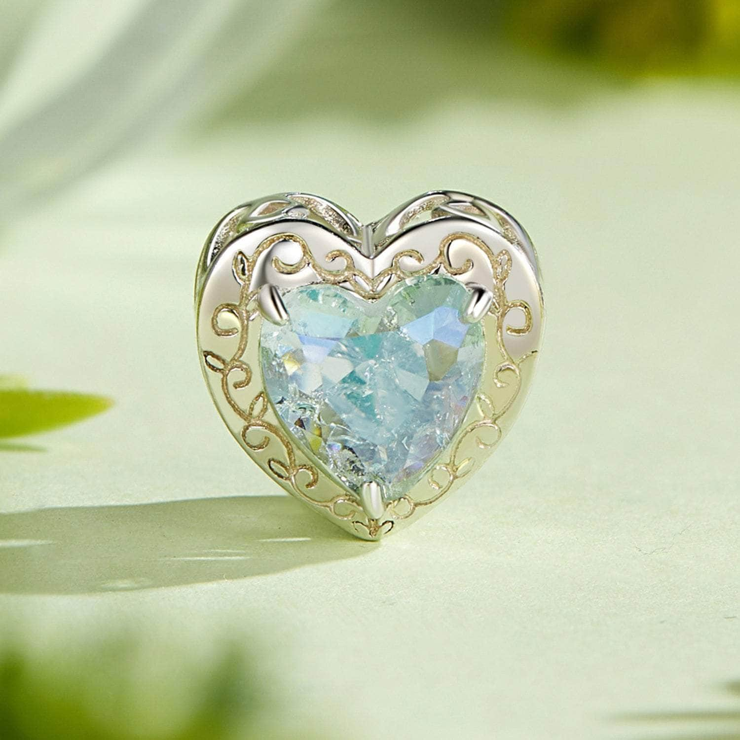 jewelaus CHARMS Oasis Heart Charm