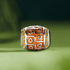 jewelaus CHARMS Orange Tribal Charm