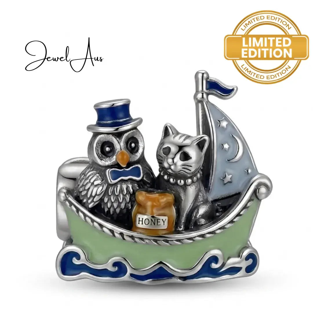 jewelaus CHARMS Owl & Pussycat charm