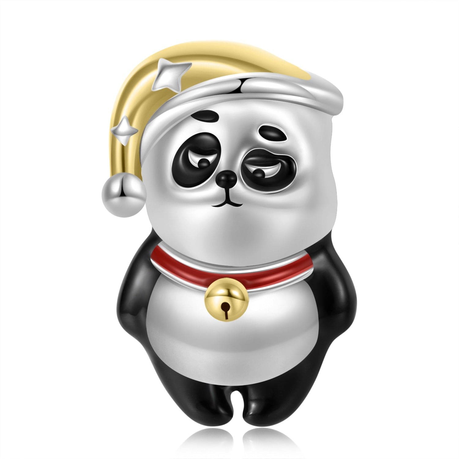 jewelaus CHARMS Panda Bear With Gold Hat Charm