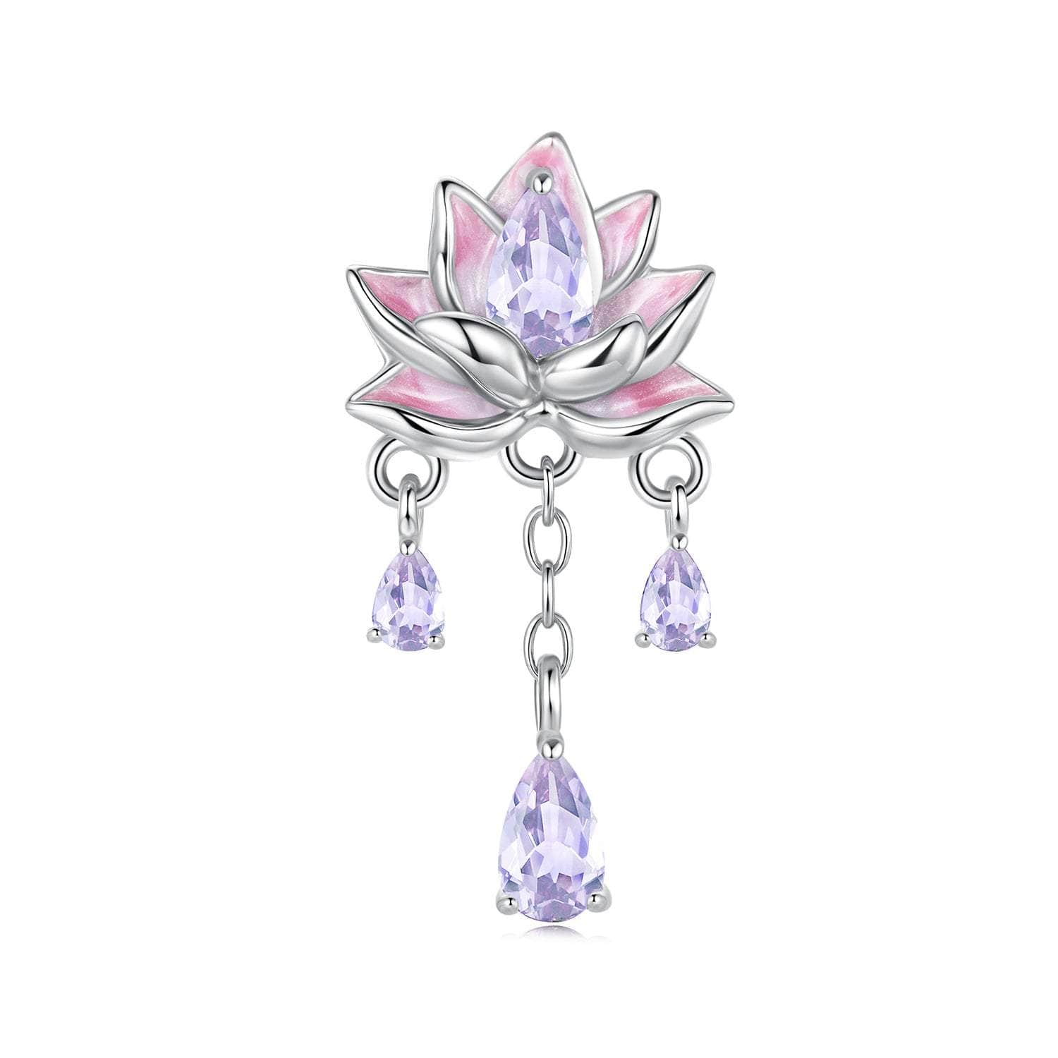 jewelaus CHARMS Pink Lotus Charm