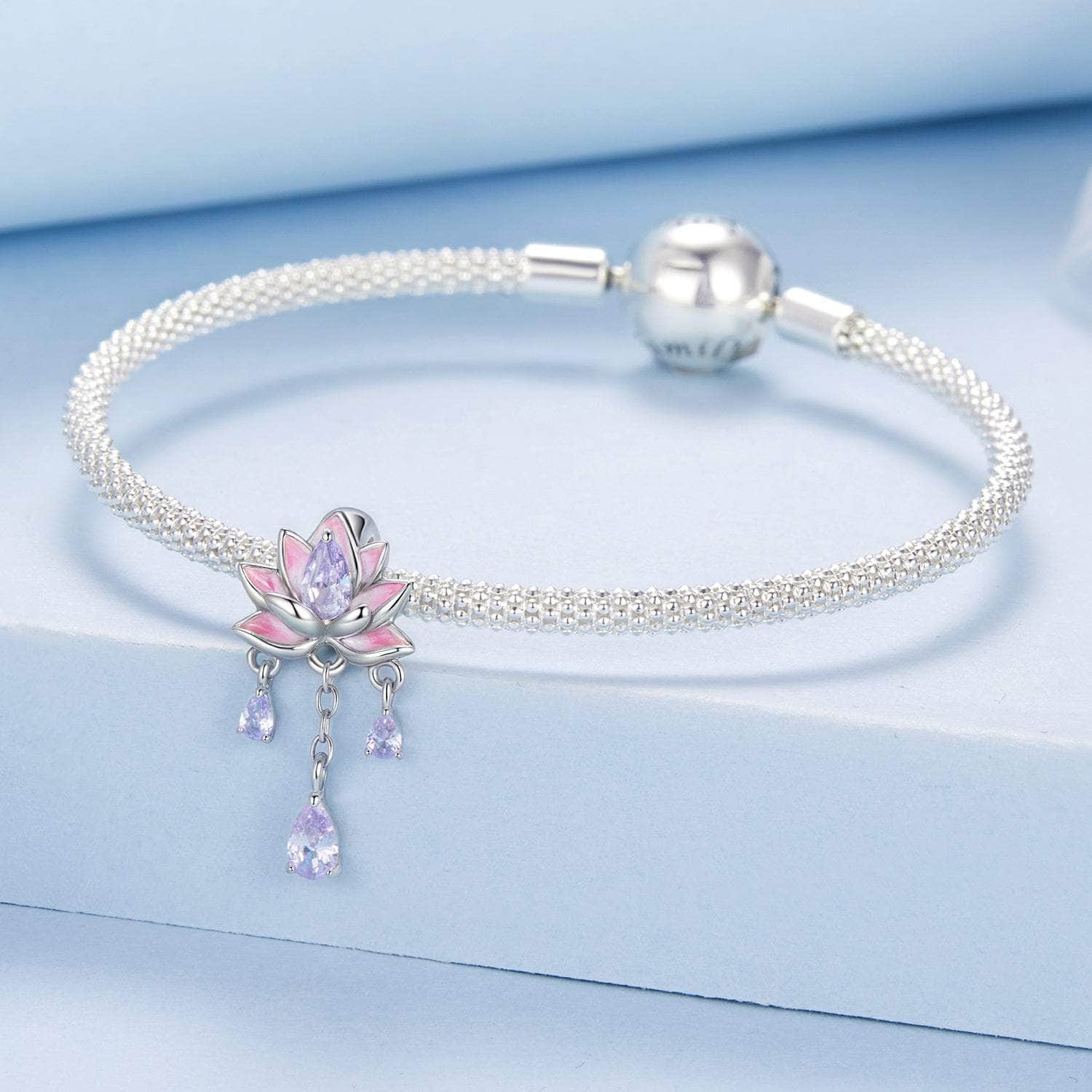 jewelaus CHARMS Pink Lotus Charm