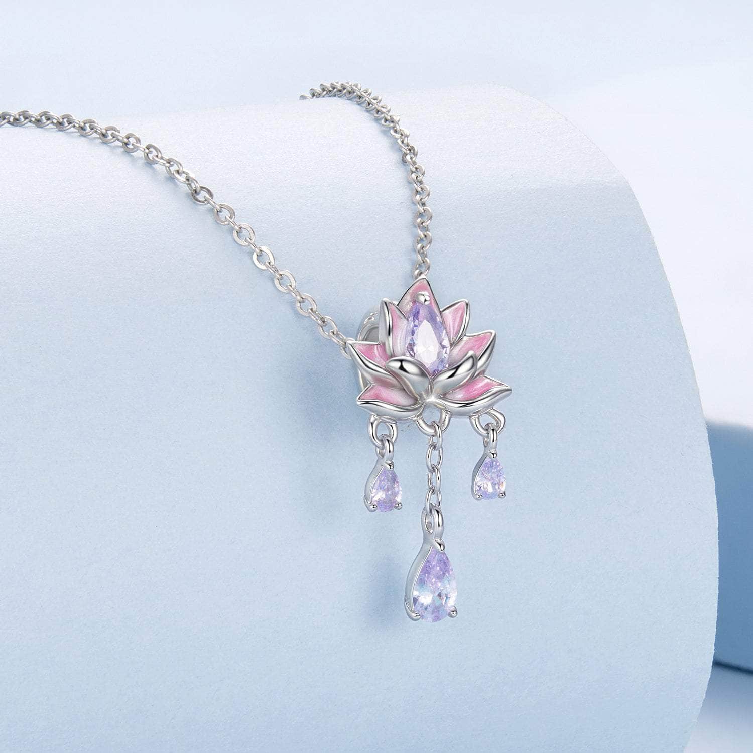 jewelaus CHARMS Pink Lotus Charm