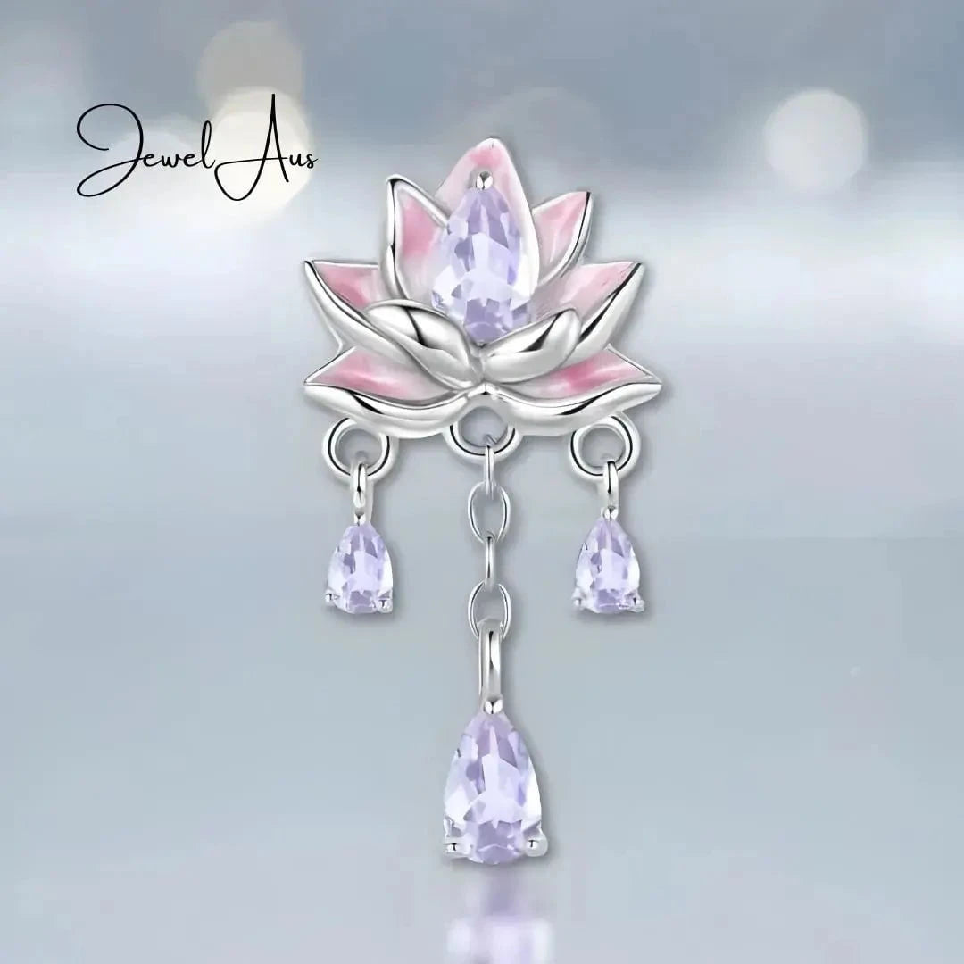 jewelaus CHARMS Pink Lotus Charm