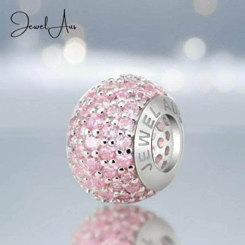 jewelaus CHARMS Pink Pave Charm