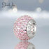 jewelaus CHARMS Pink Pave Charm