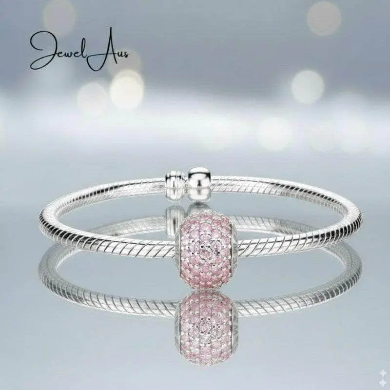 jewelaus CHARMS Pink Pave Charm