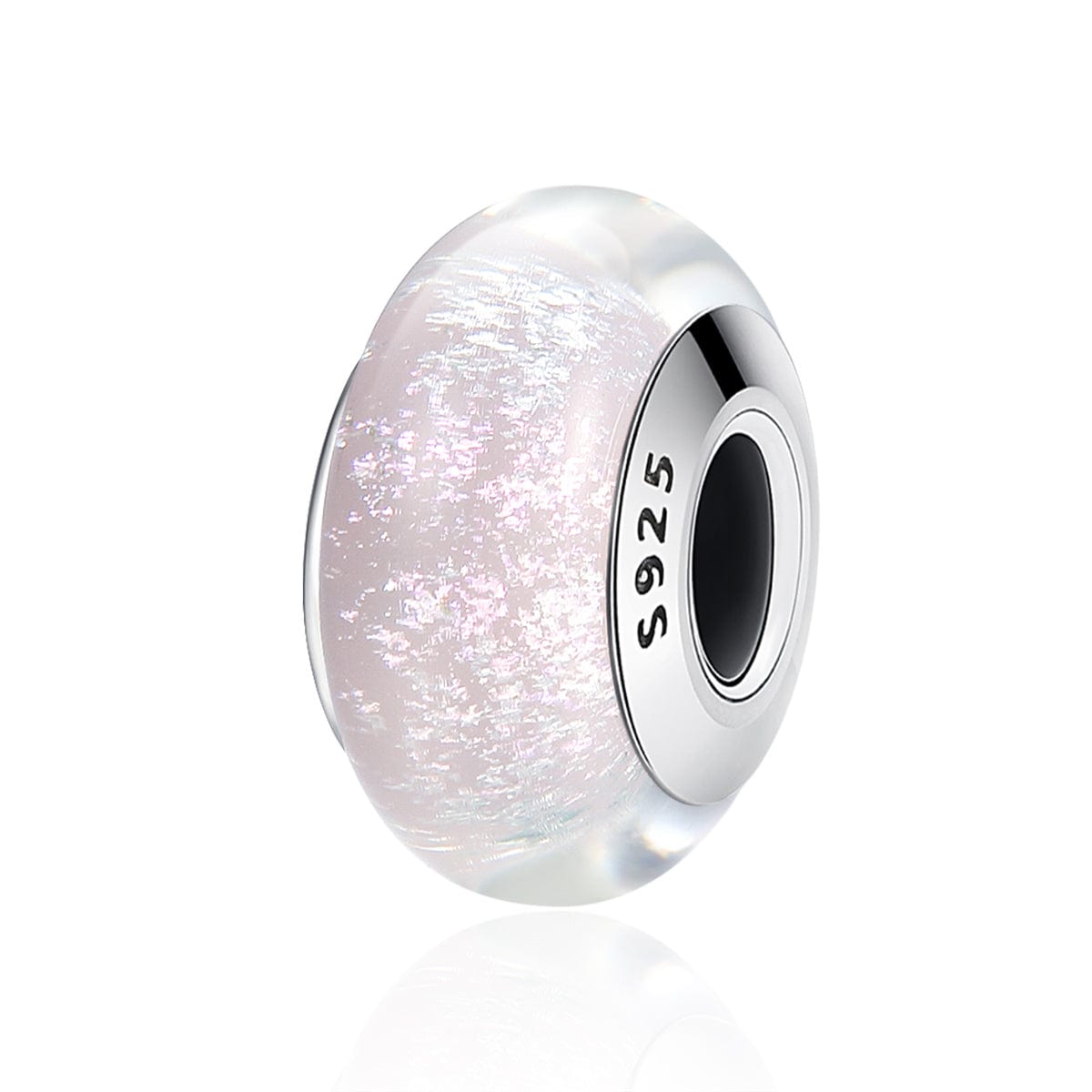 jewelaus CHARMS Pink Star Murano Charm