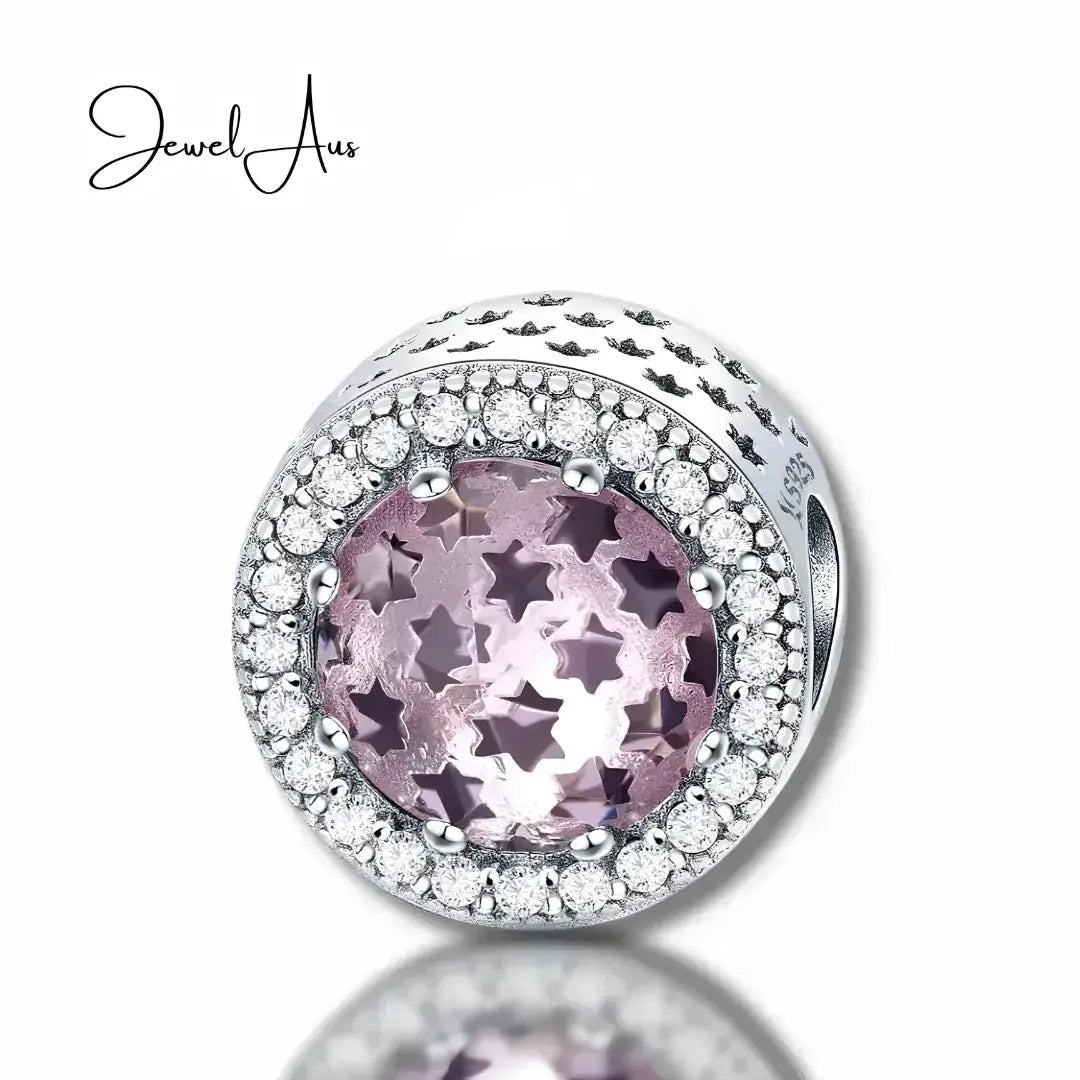 jewelaus CHARMS Pink Starry Sky Charm