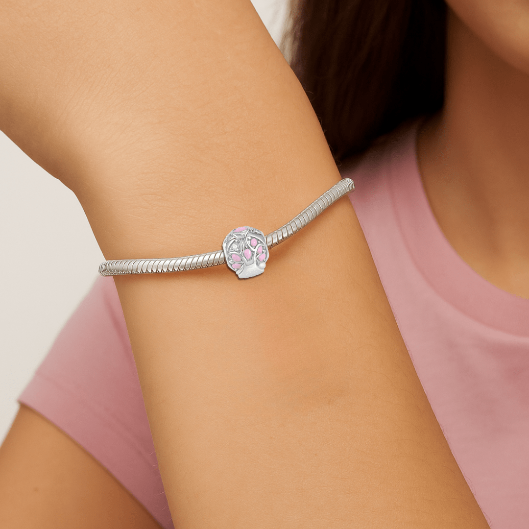 jewelaus CHARMS Pink Tree of Life Charm