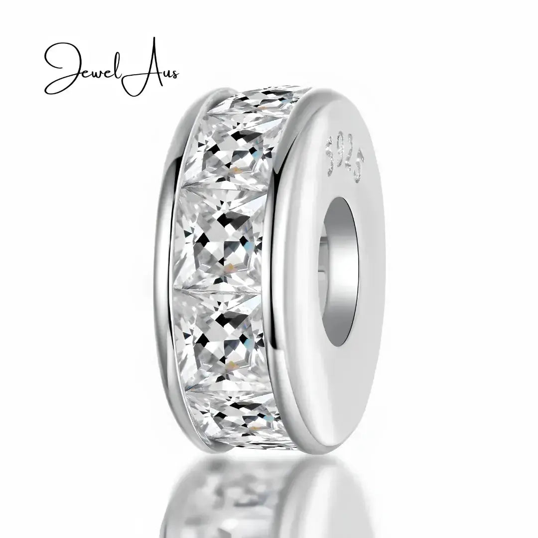 jewelaus CHARMS Princess cut Stopper Charm