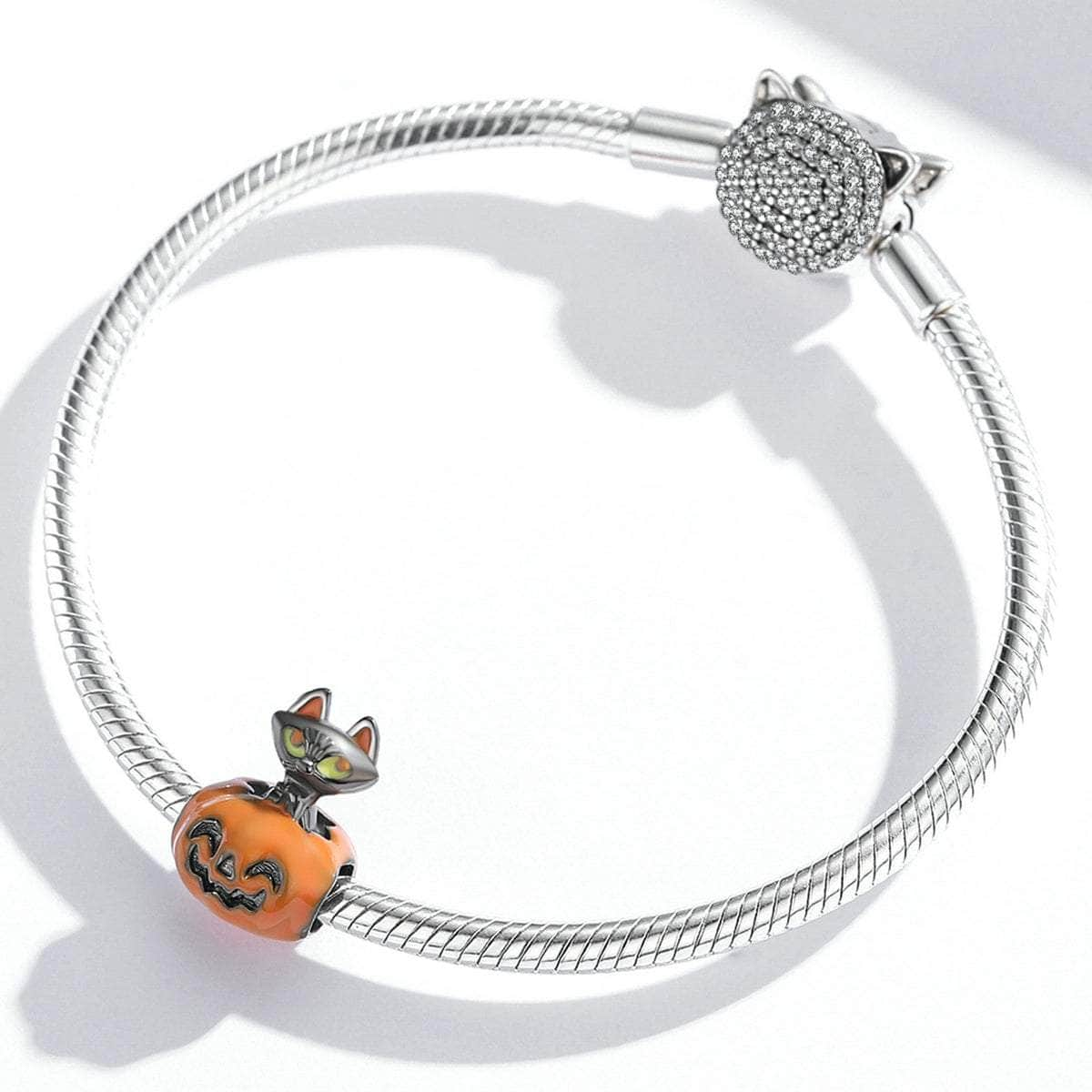 jewelaus CHARMS Pumpkin Cat Charm