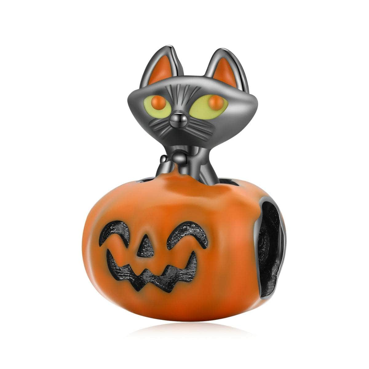 jewelaus CHARMS Pumpkin Cat Charm