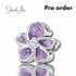 jewelaus CHARMS Purple Flower Charm