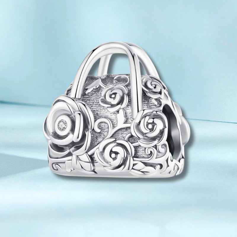 jewelaus CHARMS Rose Wedding Bag Charm