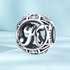 jewelaus CHARMS Silver Letter K Charm