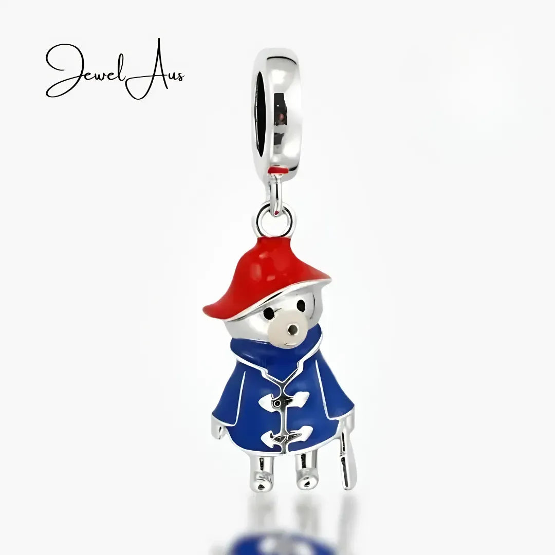 jewelaus CHARMS Silver Paddington bear Charm