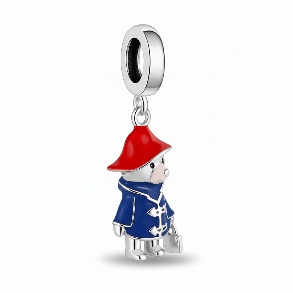jewelaus CHARMS Small Silver Bear Charm Exclusive to Jewelaus