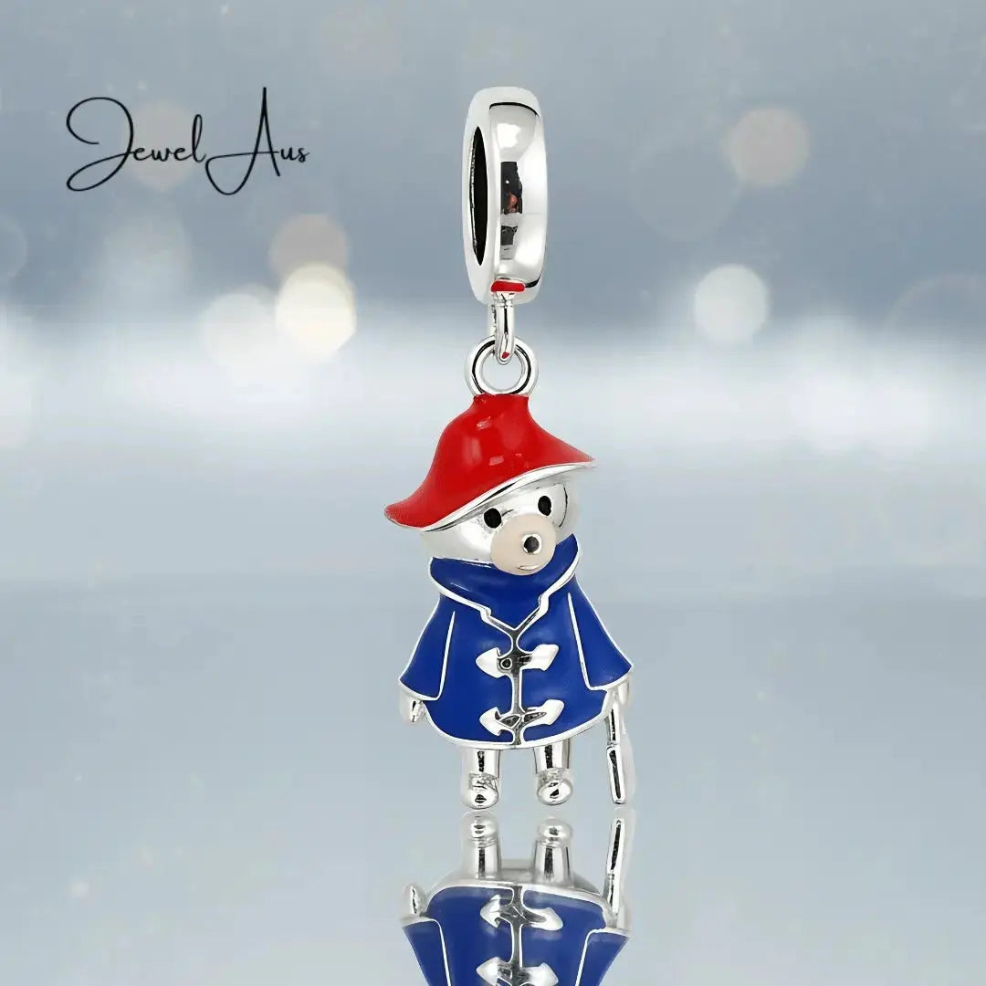 jewelaus CHARMS Small Silver Bear Charm Exclusive to Jewelaus