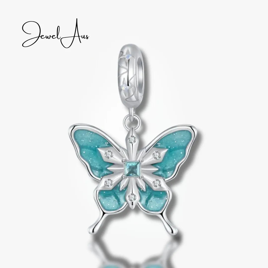 jewelaus CHARMS Snowflake Butterfly Charm