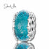 jewelaus CHARMS Star Murano Blue Charm